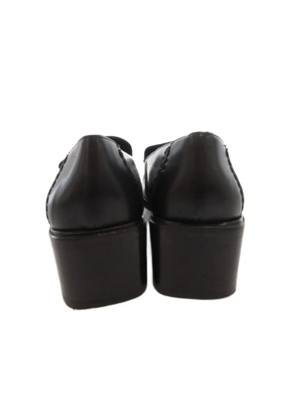Gucci Horsebit Loafers Chunky Heel Black